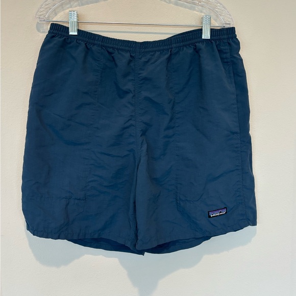 Patagonia Other - Patagonia Navy Elastic-Waist Men's Swim Trunks